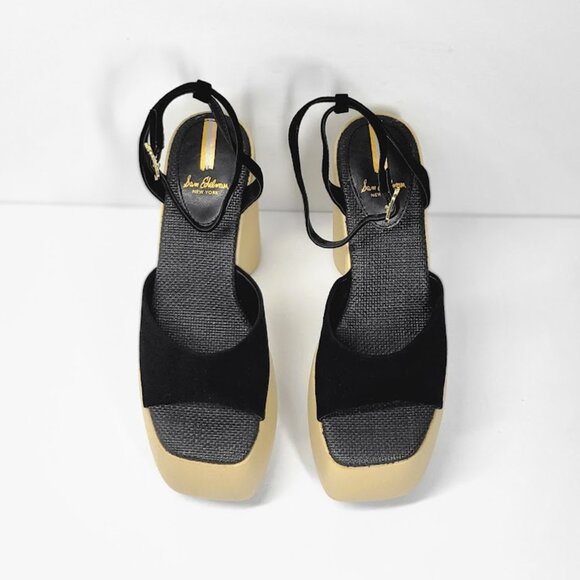 SAM EDELMAN grayson platform sandal Sz 7 NEW - Picture 2 of 9